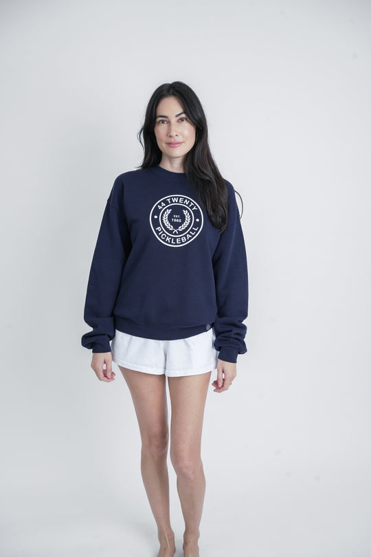 Crewneck - NOT SO BASIC in Navy