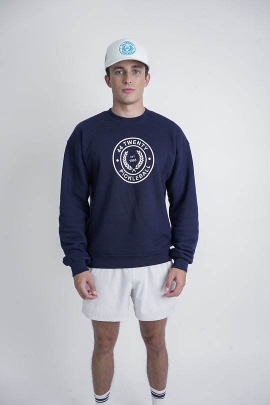 Crewneck - NOT SO BASIC in Navy