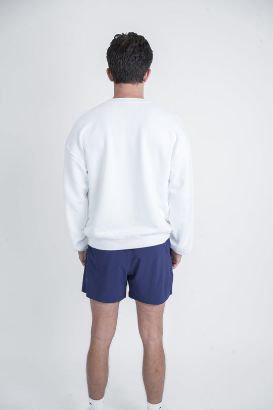 Crewneck - NOT SO BASIC  in White