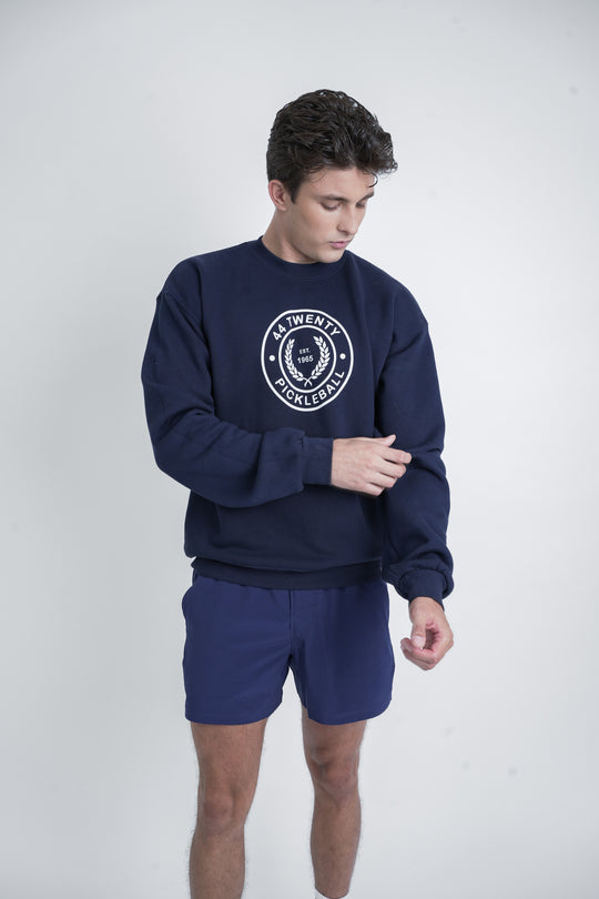 Crewneck - NOT SO BASIC in Navy