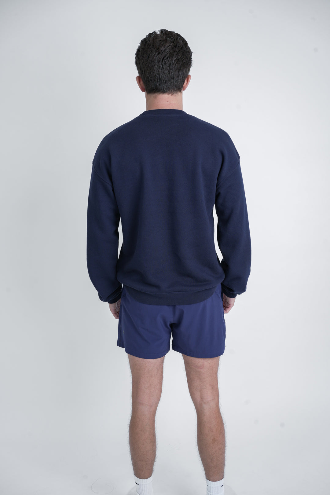 Crewneck - NOT SO BASIC in Navy