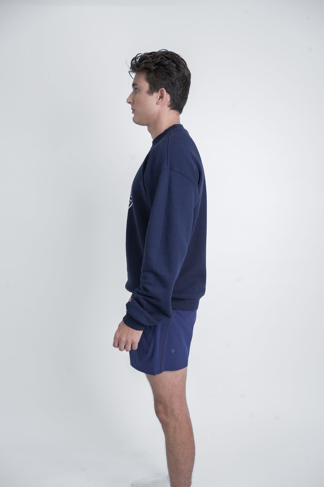 Crewneck - NOT SO BASIC in Navy