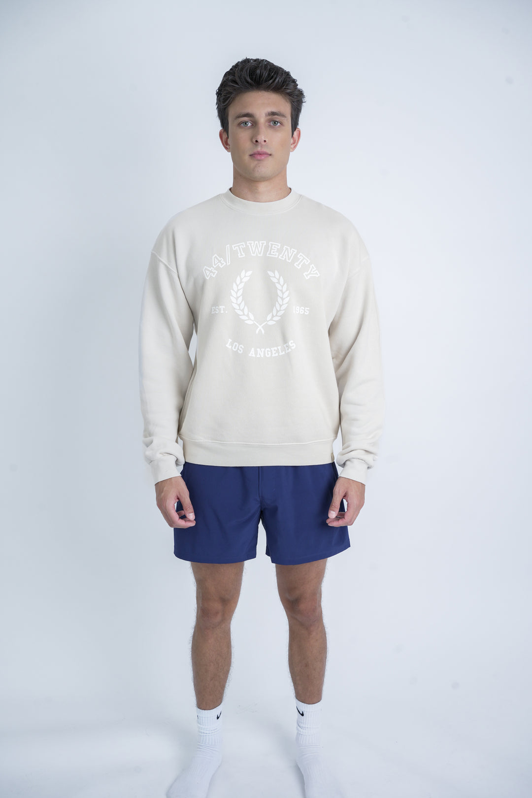 Crewneck - NOT SO BASIC in Navy