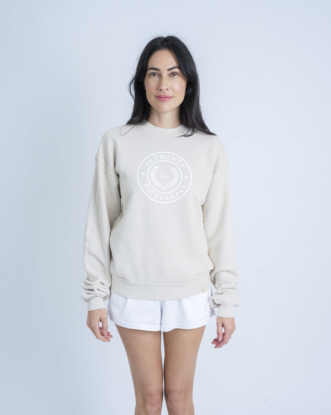 Crewneck - NOT SO BASIC  in White