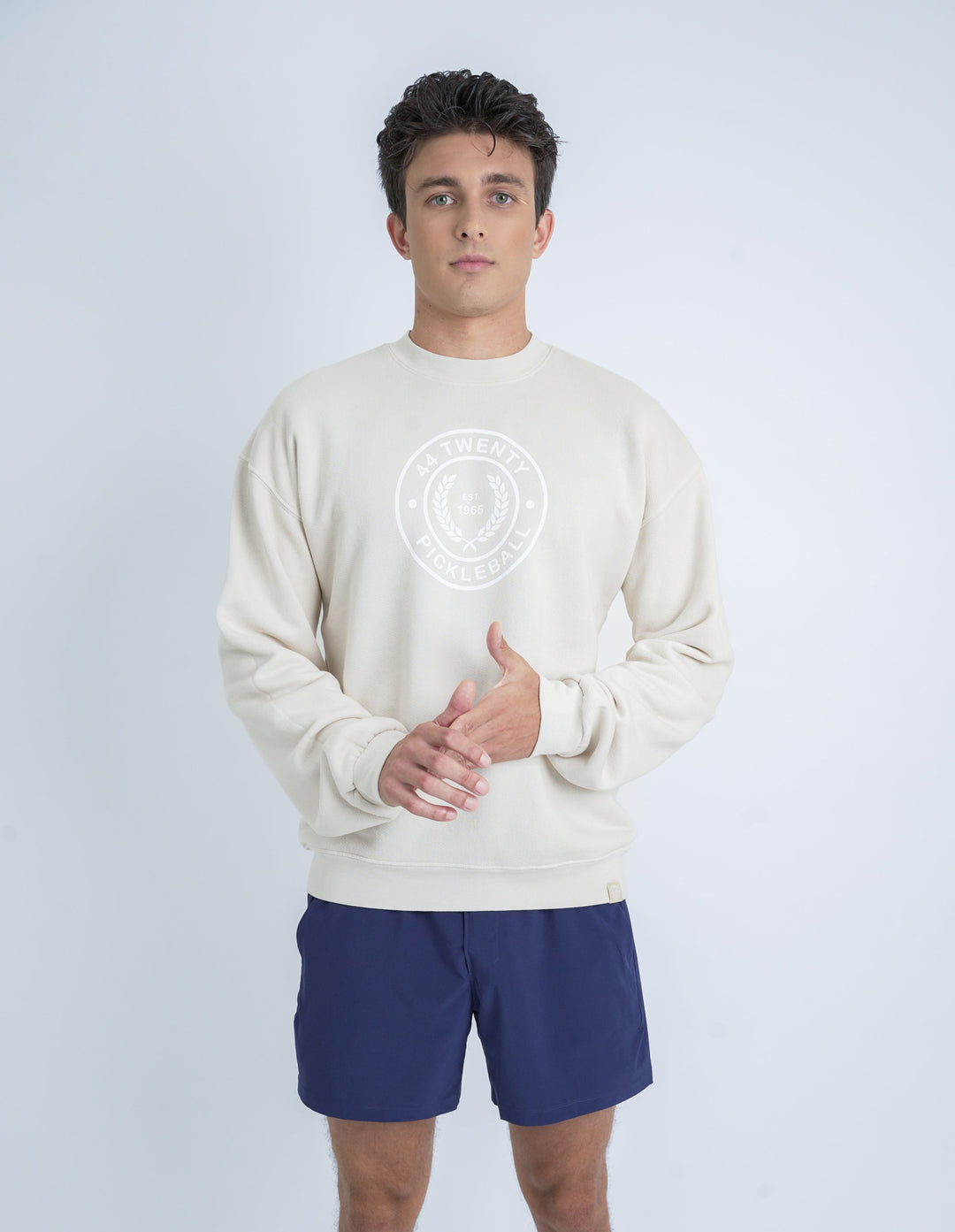 Crewneck - NOT SO BASIC  in White